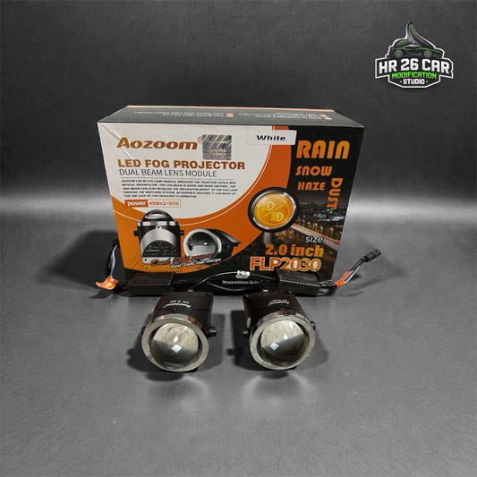 Aozoom FLP2030 LED Fog Projector – Dual Beam Lens Module for All-Weather Driving