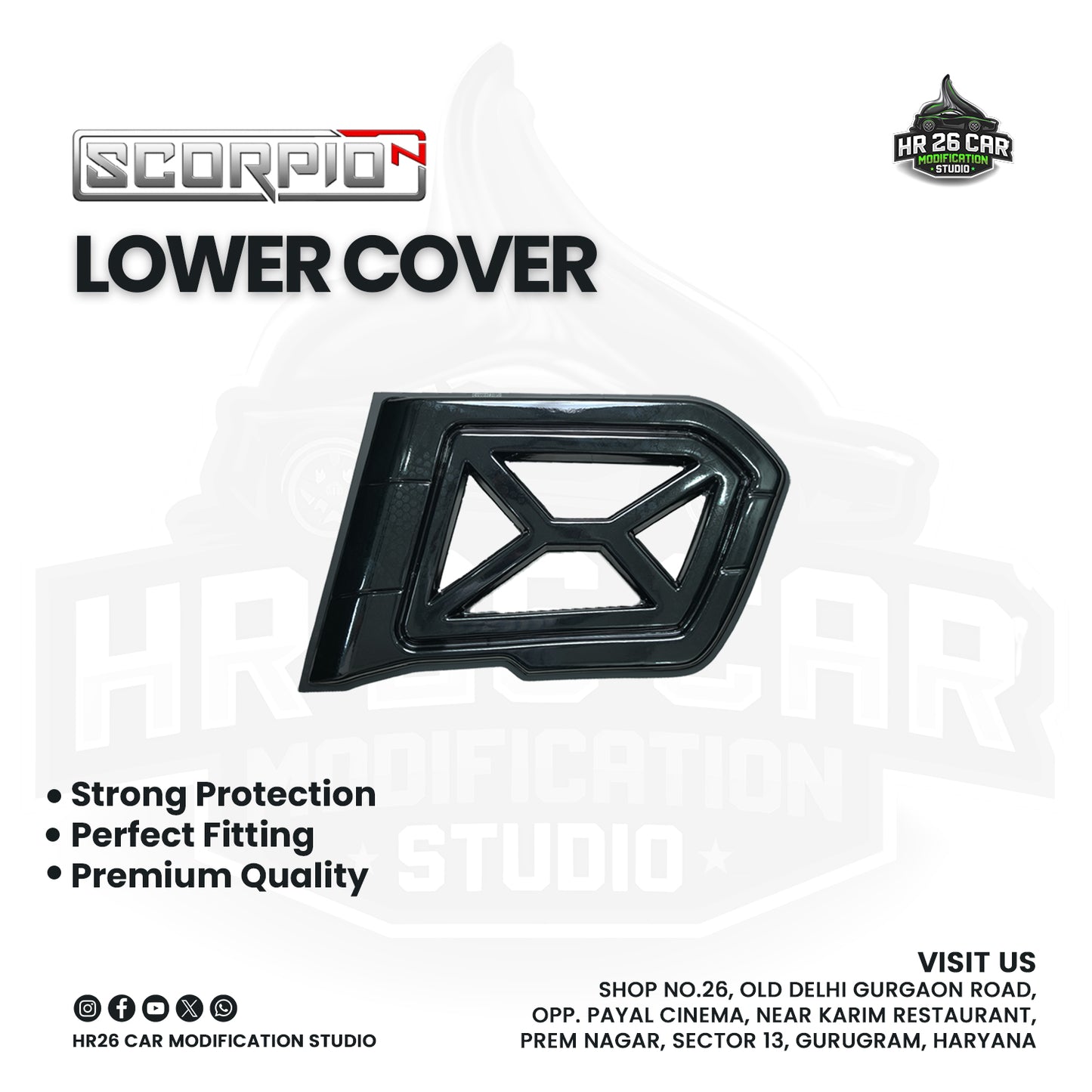 Louver Cover for Mahindra Scorpio N