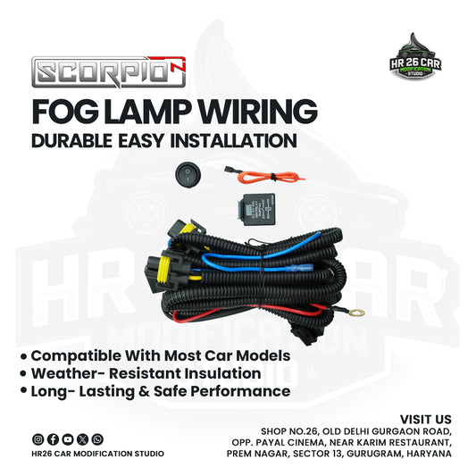 Wiring Kit for Mahindra Scorpio N | Plug & Play Electrical Harness